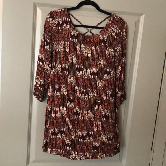 Forever 21 Dresses & Skirts - Multicolored, cute patterned, flowy dress